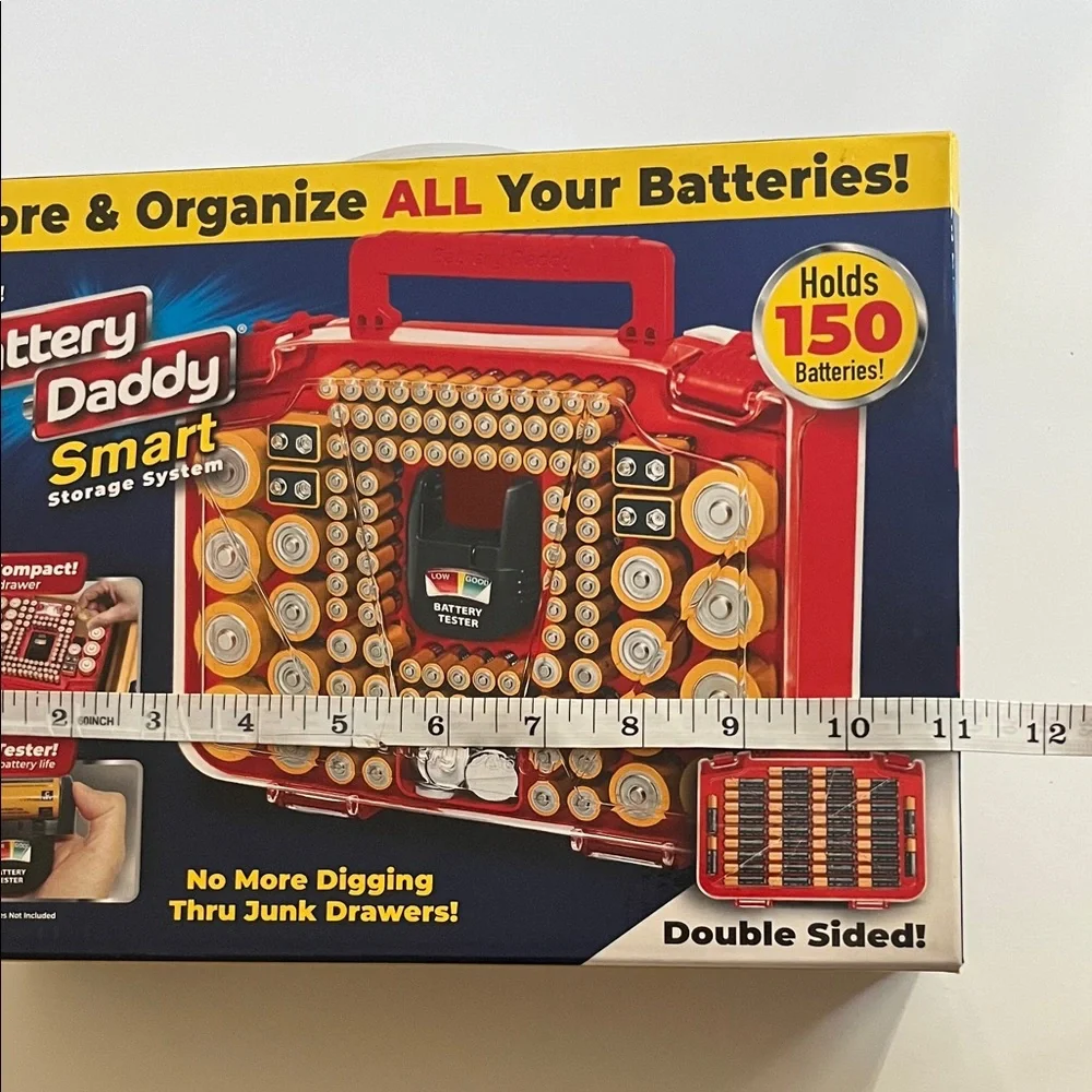 Battery Daddy Smart Storage System Holds 150 Batteries